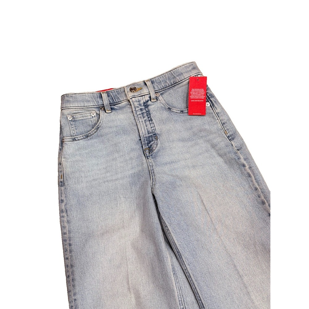 SPANX SPANXshape Authentic 360 Wide Leg Jeans Size SMALL Vintage Coastline Blue - Picture 5 of 12